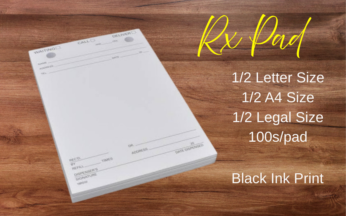 Rx Pad - Memo Pad 1CP